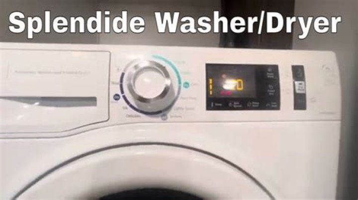 Are there any problems with the Splendide washer dryer?