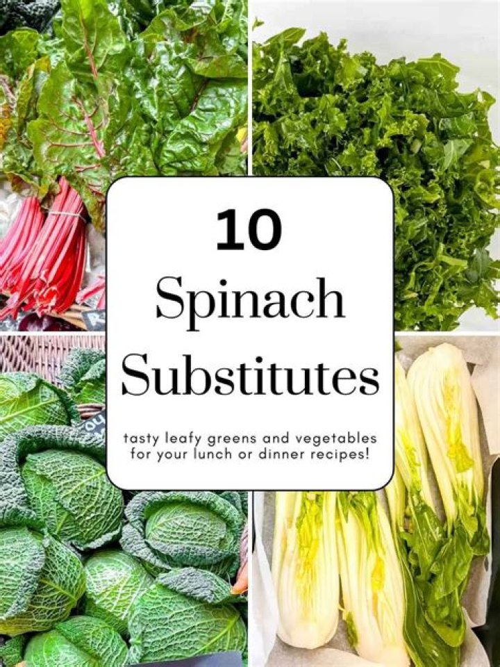 Can I substitute spinach for chard?