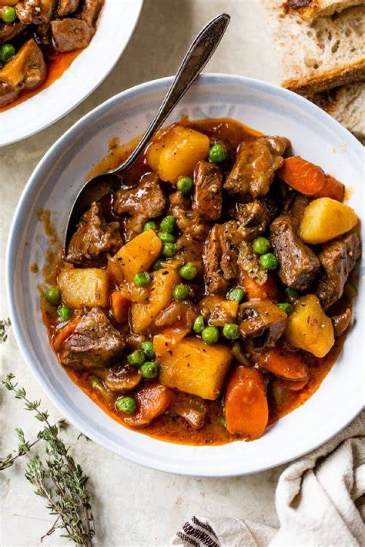 Do you have to peel potatoes for beef stew?