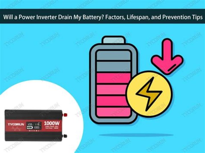 Does a converter drain battery?