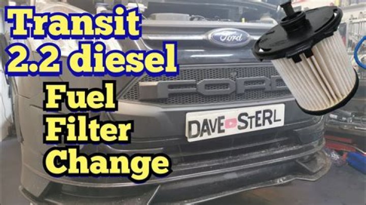 How do you bleed transit custom fuel?