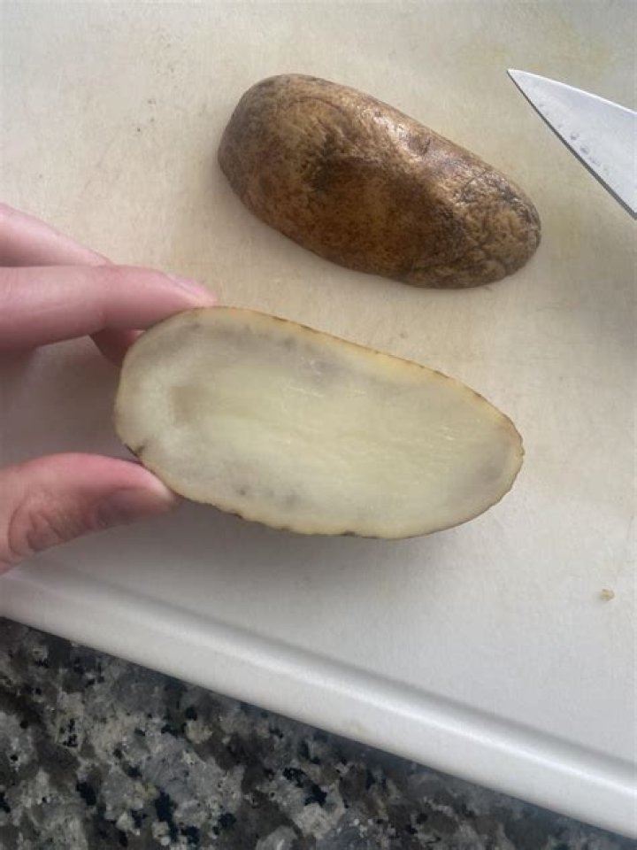 How do you know if a potato is undercooked?