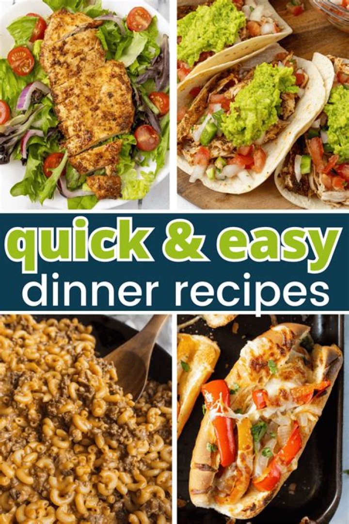 How to make a quick and easy dinner?