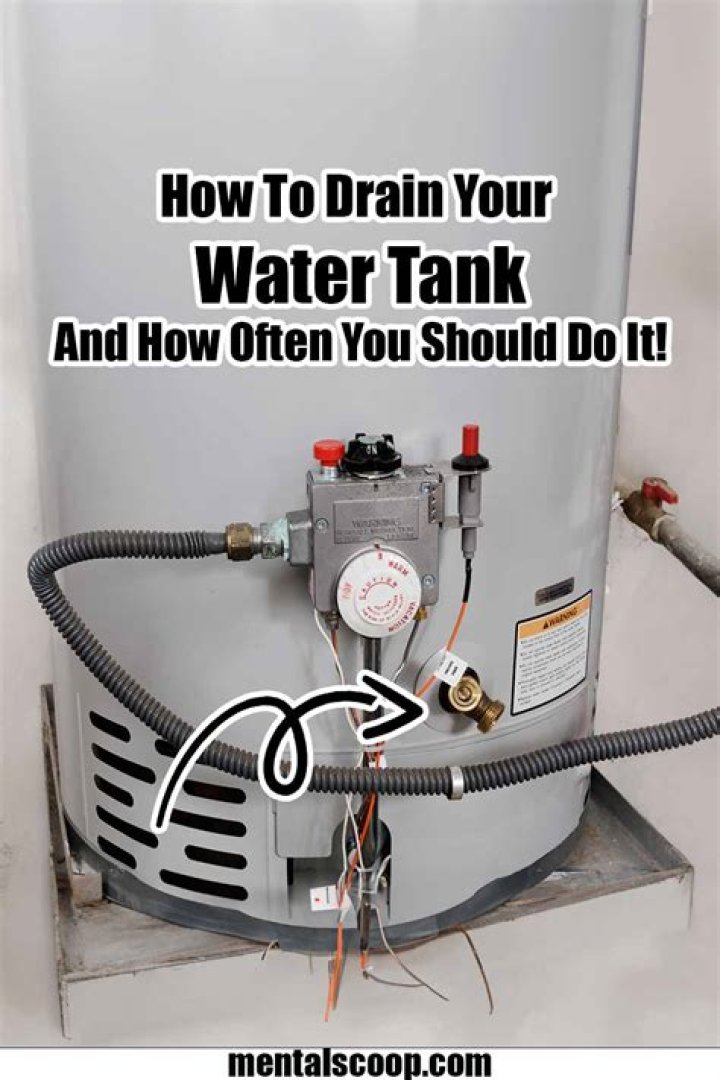 Should I drain water tank?