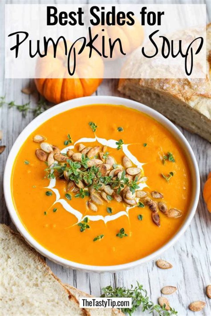 What goes with pumpkin soup?