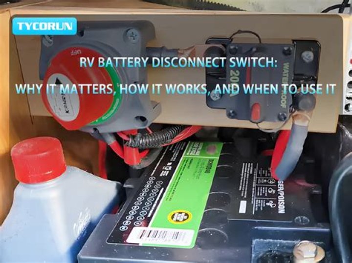 What is battery disconnect switch?