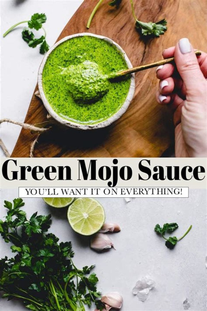 What is mojo sauce made of?