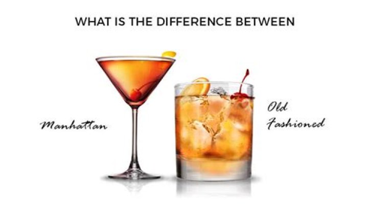 What is the difference between a Manhattan and an old fashioned?