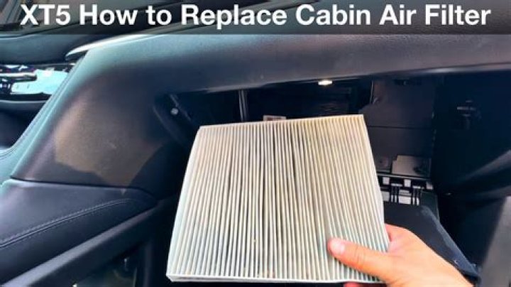 When should a passenger compartment air filter be changed?