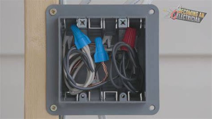 Where does the connector go on an electrical splice?