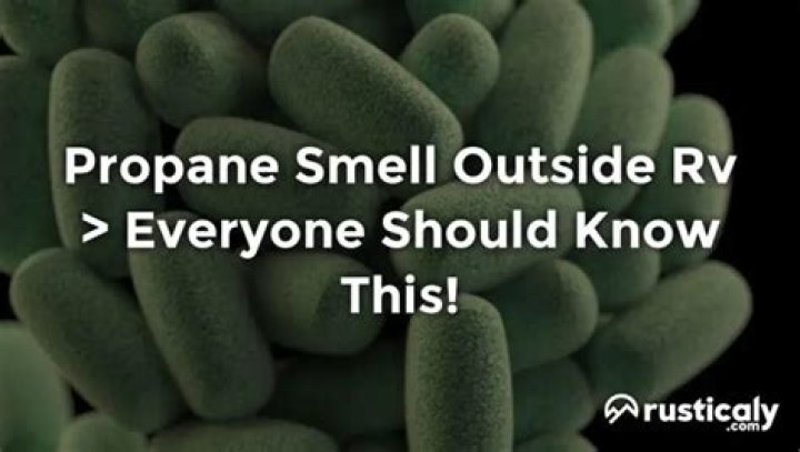 Why do I smell propane when there is none?