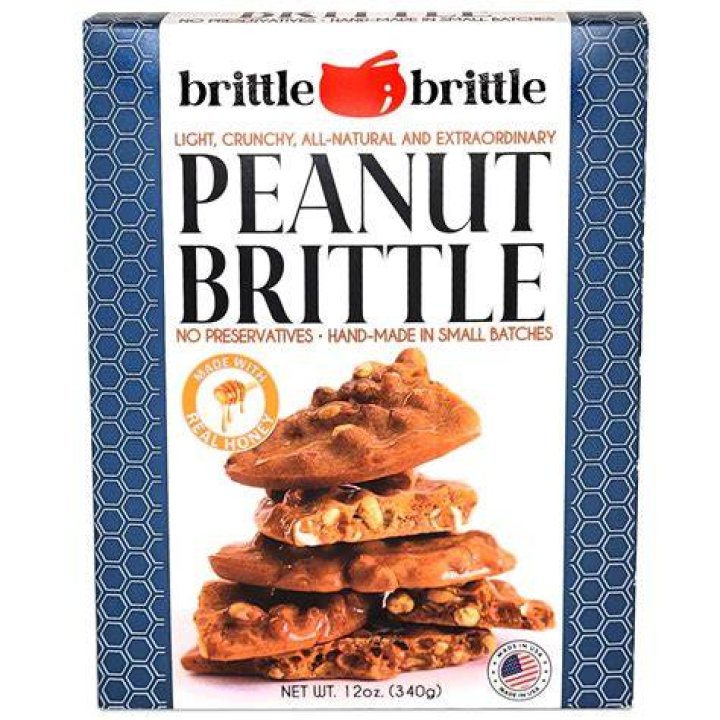 Why do you put baking soda in peanut brittle?