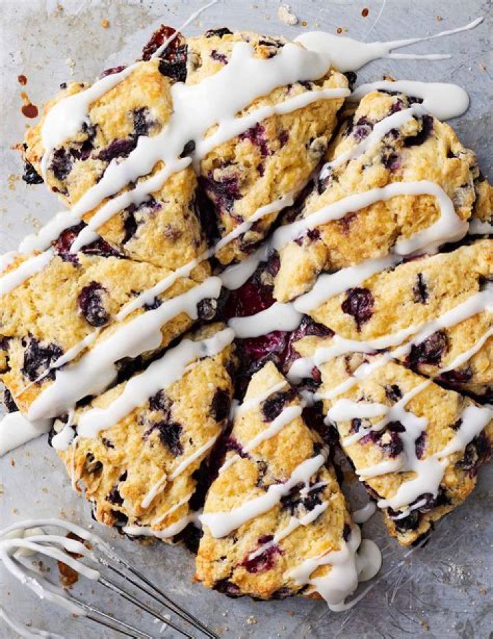 Why is milk used in scones?